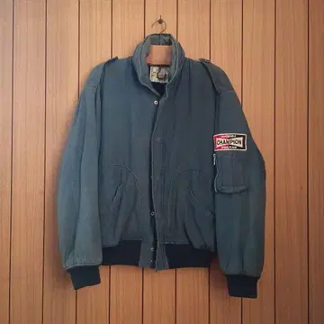 밀리터리 자켓 탱커 타입 빈티지 와펜 navy