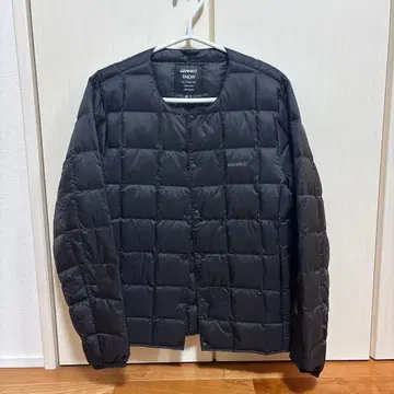 다운 자켓 블랙 이너다운