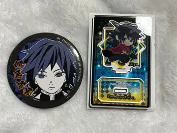 귀멸의 칼날 토미오카 기유 피타데포메 아크릴 스탠드 캔뱃지