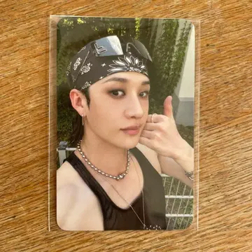 Stray Kids 방찬 KARMA POPUP 특전 트레이딩 카드
