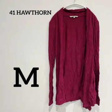 41 HAWTHORN [ M ] 마젠타 가디건 겉옷 아우터 니트