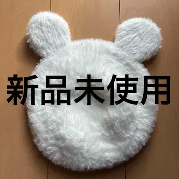 디즈니 크리스마스 2025. 미키 귀 달린 베레모 58cm 화이트