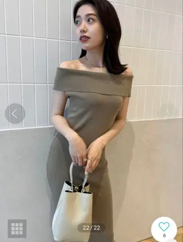 [새상품급] 아뉴앙스/문넥 타이토 원피스