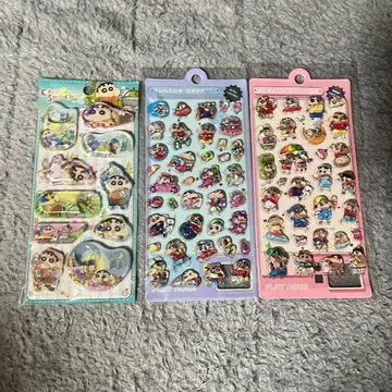 짱구는 못말려(크레용 신짱) 씰 3종 세트