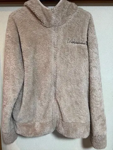 [Alexandros] 후드 부착 플리스 후드티 보아 후드티 M 사이즈