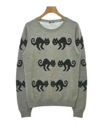 질샌더 네이비 니트 스웨터 여성용