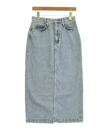 BONNY WOVEN 롱 맥시 길이 스커트 여성용