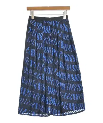 GARDE COLLECTIVE 롱 맥시 길이 스커트 여성용