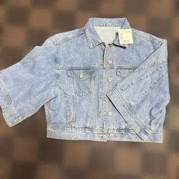SENSE OF PLACE 라이트 블루 데님 자켓 프리 사이즈