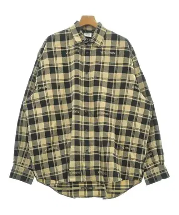 VETEMENTS 캐주얼 셔츠 남성용