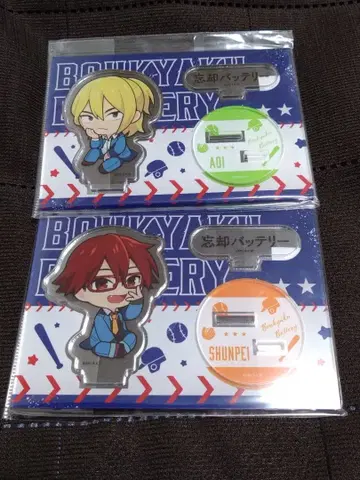 망각 배터리 뻬땅무스메 아크릴 피규어 토도 아오이, 치하야 슌페이 세트