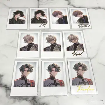 니지산지 BY THE BEAT 폴라로이드풍 카드