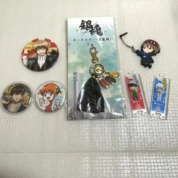 은혼 키링 캔뱃지 종합 세트