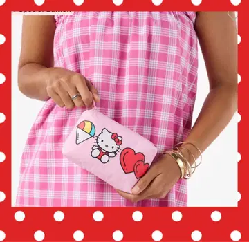 [ 미사용 새상품 ] 알로하 컬렉션 파우치 헬로키티 하와이 키티