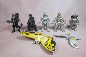 고질라 메카고질라 모스라 가이강 미니 소프트 비닐 7체