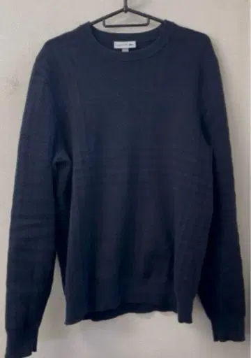 LACOSTE 다크 블루 크루넥 스웨터