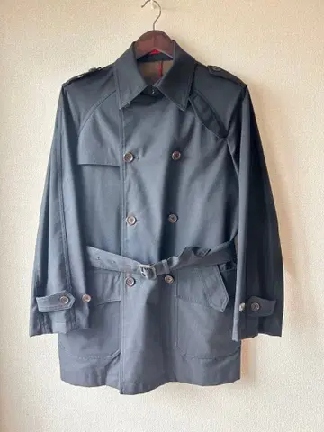 폴 스미스 숏 트렌치코트 M 사이즈 블랙