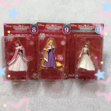 해피 복권 디즈니 크리스마스 오너먼트 프린세스 세트