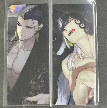 FGO 최종 재림전 편성 화면풍 카드 아시야 도만 2종