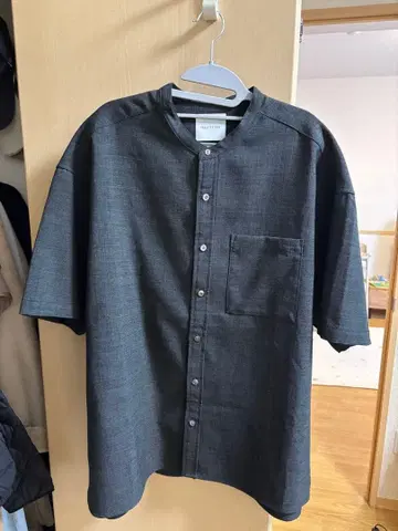 프릭스스토어 FREAKS STORE 빅 실루엣 노카라 셔츠