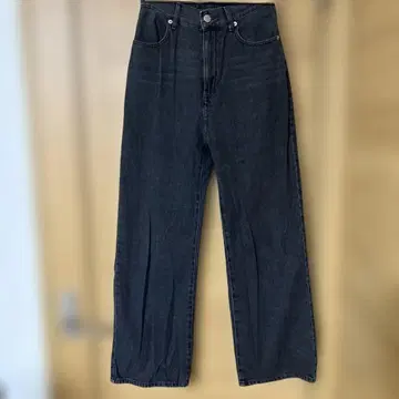 알시브 archives 하이웨스트 데님 팬츠 블랙