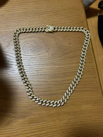 골드 로프 체인 목걸이