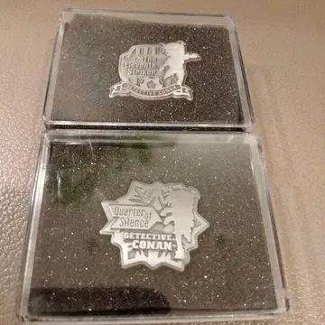 극장판 명탐정 코난 핀 배지 2개