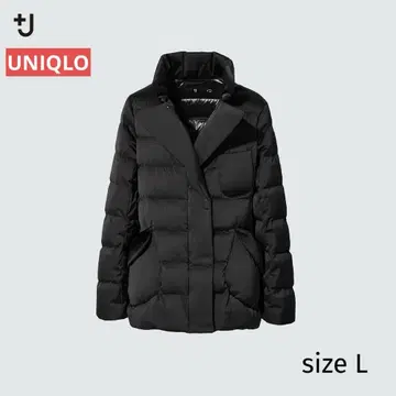 레어 상품 유니클로+J 다운 자켓 블랙 L UNIQLO