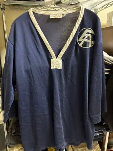 00s EMPORIO ARMANI 네이비 T셔츠 M