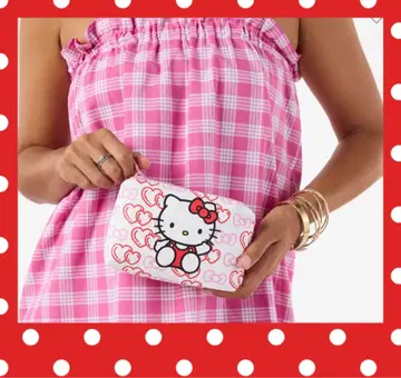 [ 미사용 새상품 ] 알로하 컬렉션 파우치 헬로키티 하와이 키티