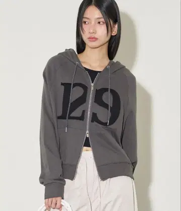 [ 즉시 구매 ] illigo 이리 후드티 차콜 그레이