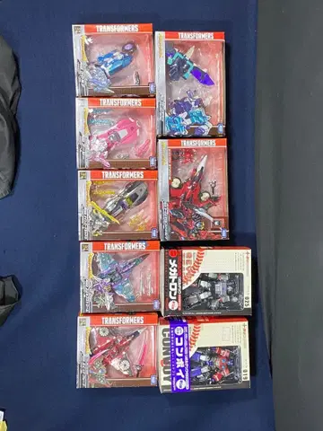 5073 [ 새상품급 개봉/새상품 불명 ] 트랜스포머 묶음 판매 9점