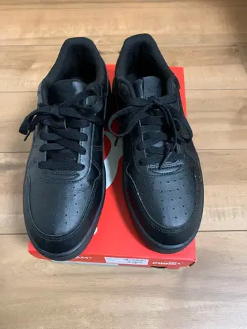 푸마 소프트폼+ 블랙 스니커즈 23.5cm