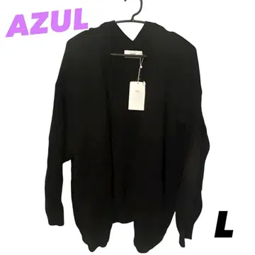 AZUL 블랙 가디건 L 사이즈