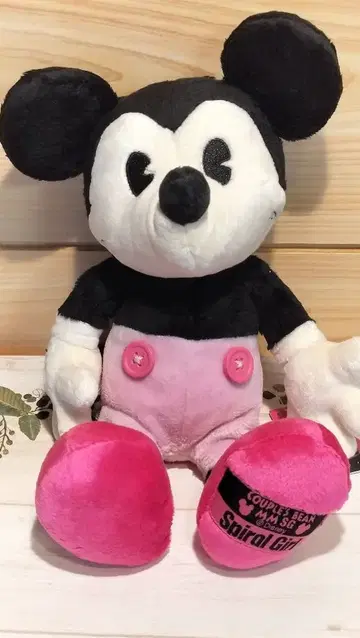 나카지마 코퍼레이션 스파이럴 걸 미키 봉제 인형