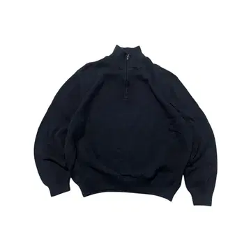 00s ST JOHN'S BAY 하프 지퍼 니트 빅 사이즈