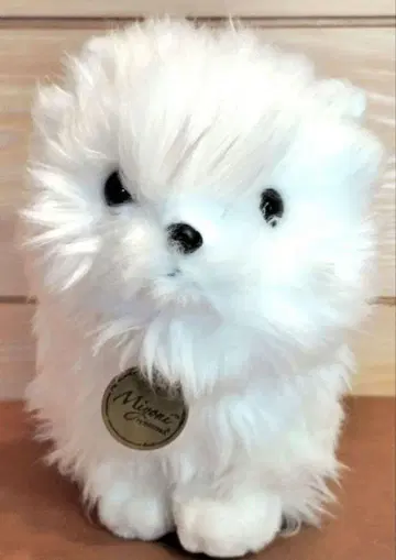 Aurora 미요리 포메라니안 강아지 복슬복슬 봉제 인형