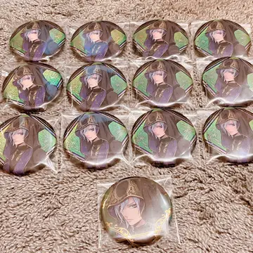 트위스테 실버 식전복 캔뱃지 캡캔