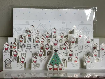 [ 당시물 ] 헬로키티 크리스마스 카드 2002년 산리오