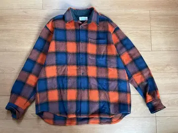 HOMBRE NINO 체크 무늬 울 셔츠