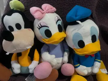 코텟토 펫탄 BIG 봉제 인형 ~ 도널드 덕, 데이지 덕, 구피