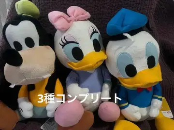 코텟토 펫탄 BIG 봉제 인형 ~ 도널드 덕, 데이지 덕, 구피