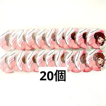 나의 히어로 아카데미아 CAMERA!! 캔뱃지 우라라카 오챠코