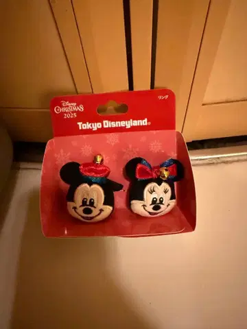디즈니 크리스마스 반지 미키 미니 크리스마스2025