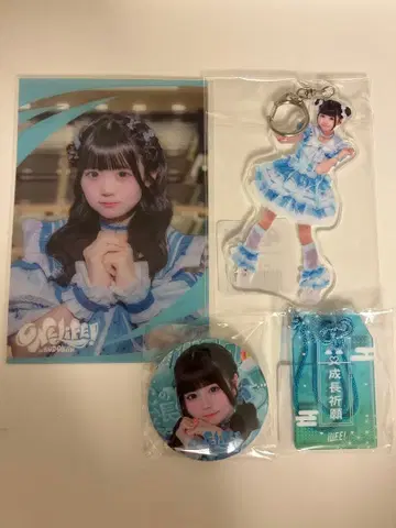 iLIFE! 무지개 깃털 미니 무도관 굿즈 세트 아크릴 키링 캔뱃지