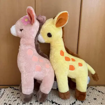 [택 포함 새상품] BIG 기린 봉제 인형 토키메키린린 큐루린 린린