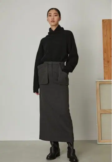 RIM.ARK 롱 스커트 Separate 2way SK