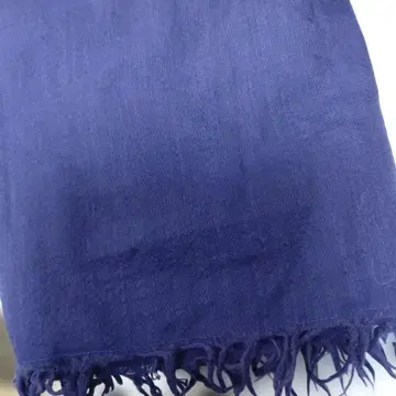 보라색 패드카레 프린지 스톨
