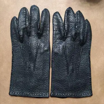 영국 Dents 호그스킨 장갑 블랙 사이즈 8