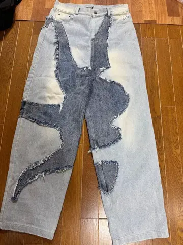 WANNA 배기 데님 팬츠